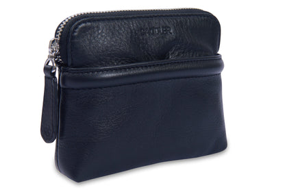 Louisa RFID Leather Organiser Pouch - Bascora