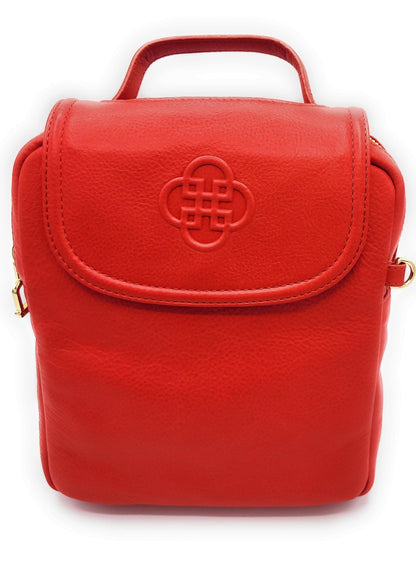 Maxie Leather Mini Backpack - Bascora
