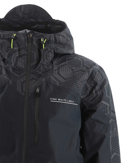 Men's Black Galactic Jacket - Bascora