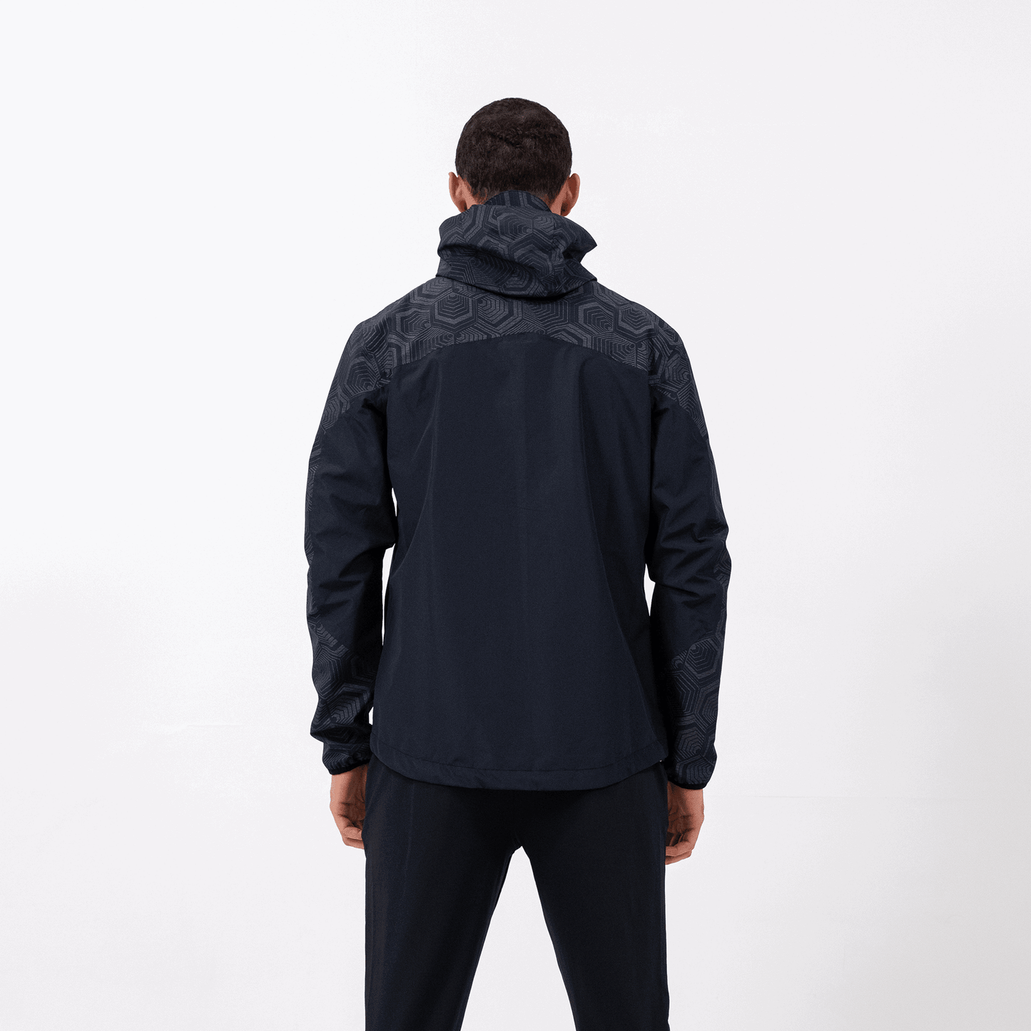 Men's Black Galactic Jacket - Bascora