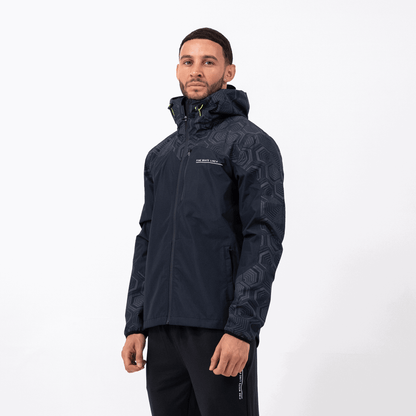 Men's Black Galactic Jacket - Bascora