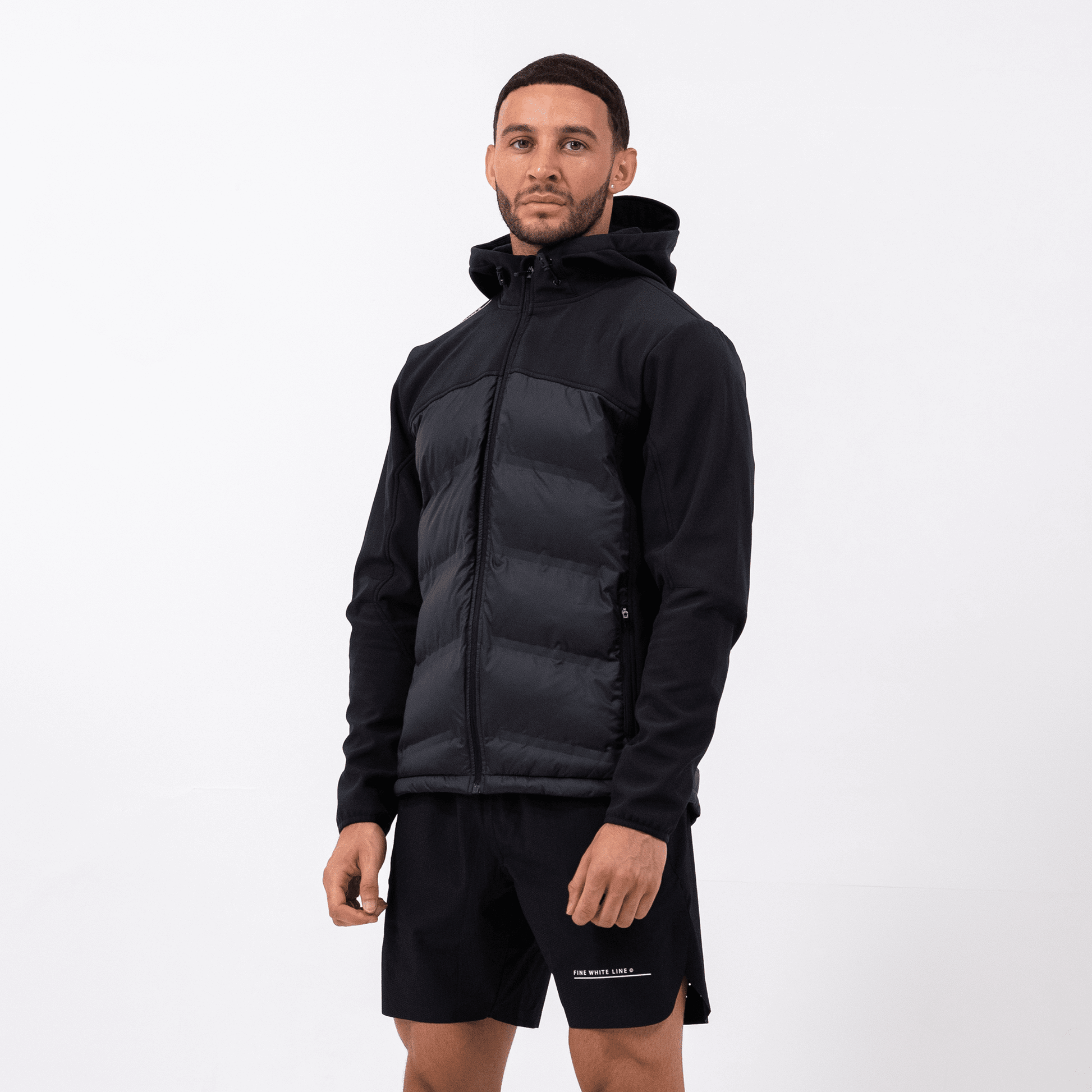 Men's Black Satellite Jacket - Bascora