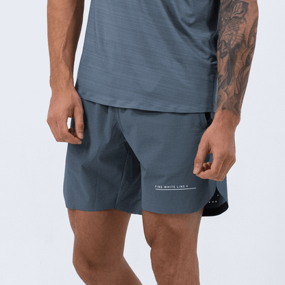 Men's Blue Astral shorts - Bascora