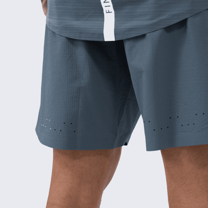 Men's Blue Astral shorts - Bascora
