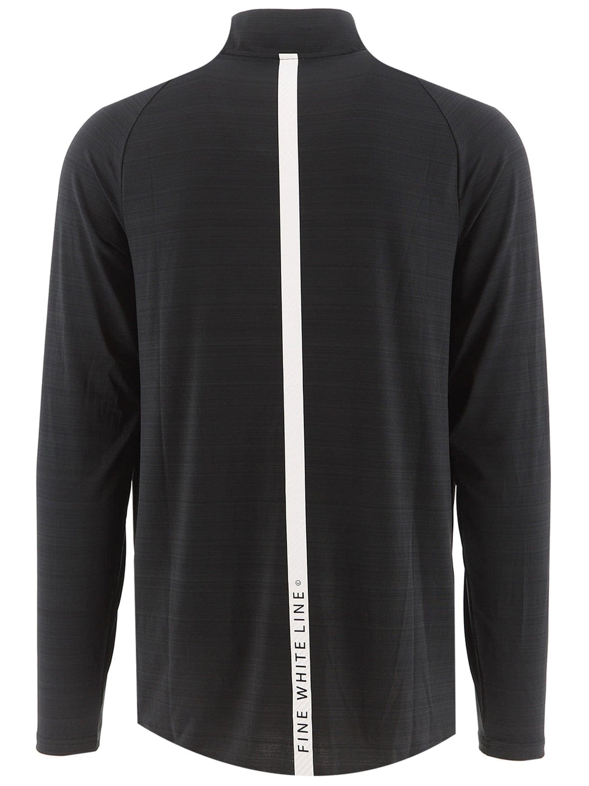 Men's Comet Black 1/4 Zip Jacket - Bascora