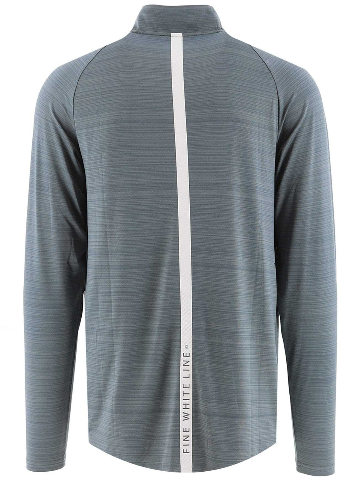 Men's Comet Blue 1/4 Zip Jacket - Bascora