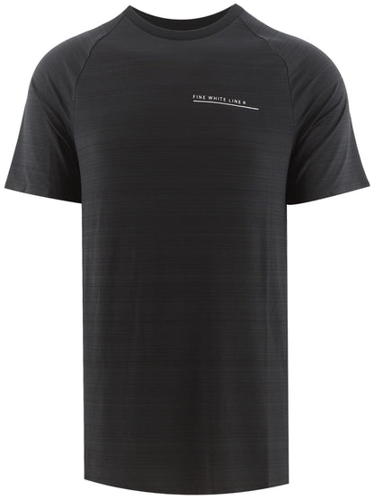 Mens Cosmos Black T-Shirt - Bascora