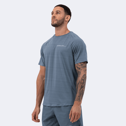 Mens Cosmos Blue T-Shirt - Bascora