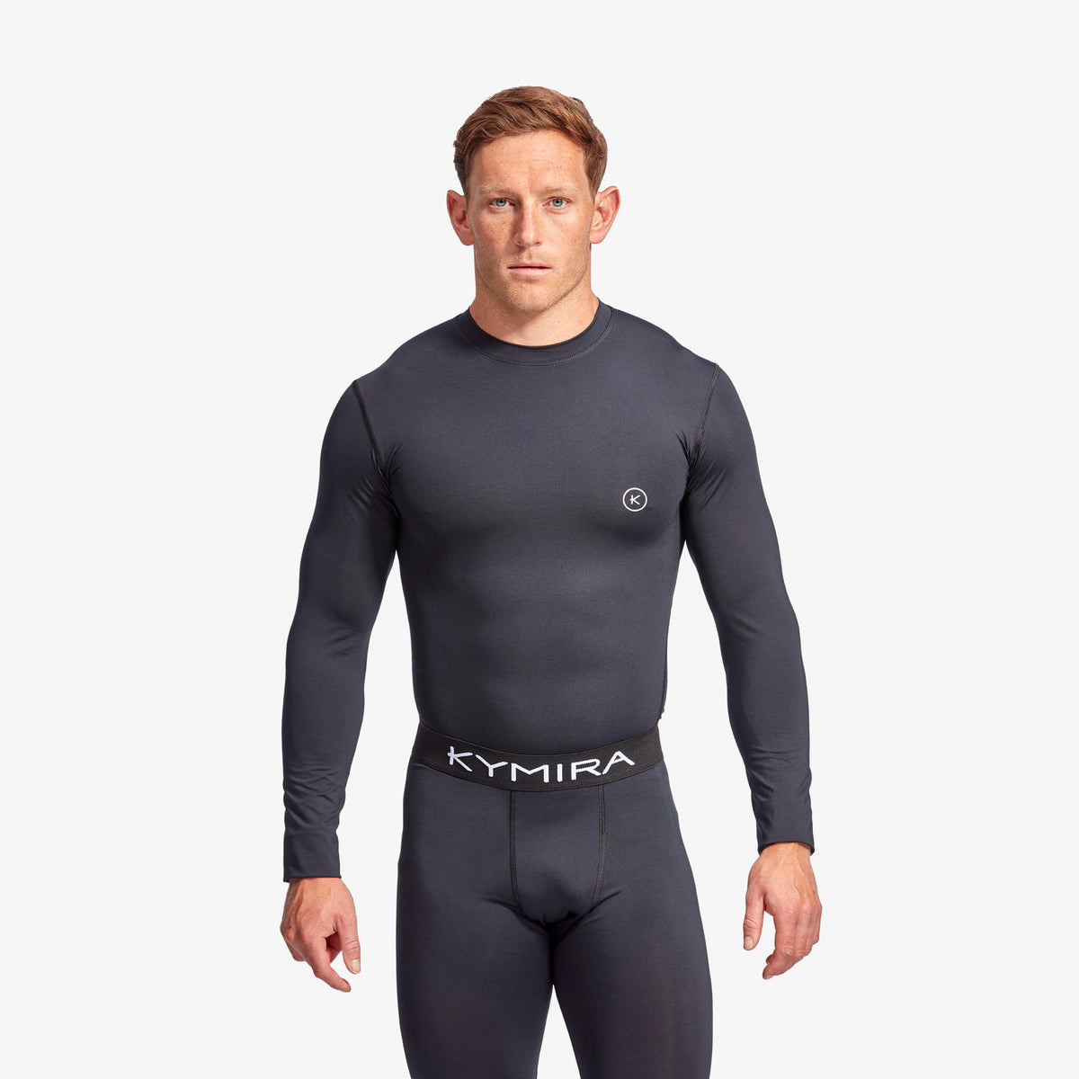 Men's Infrared Performance Baselayer Top Long Sleeve - KYMIRA IR50 - Bascora