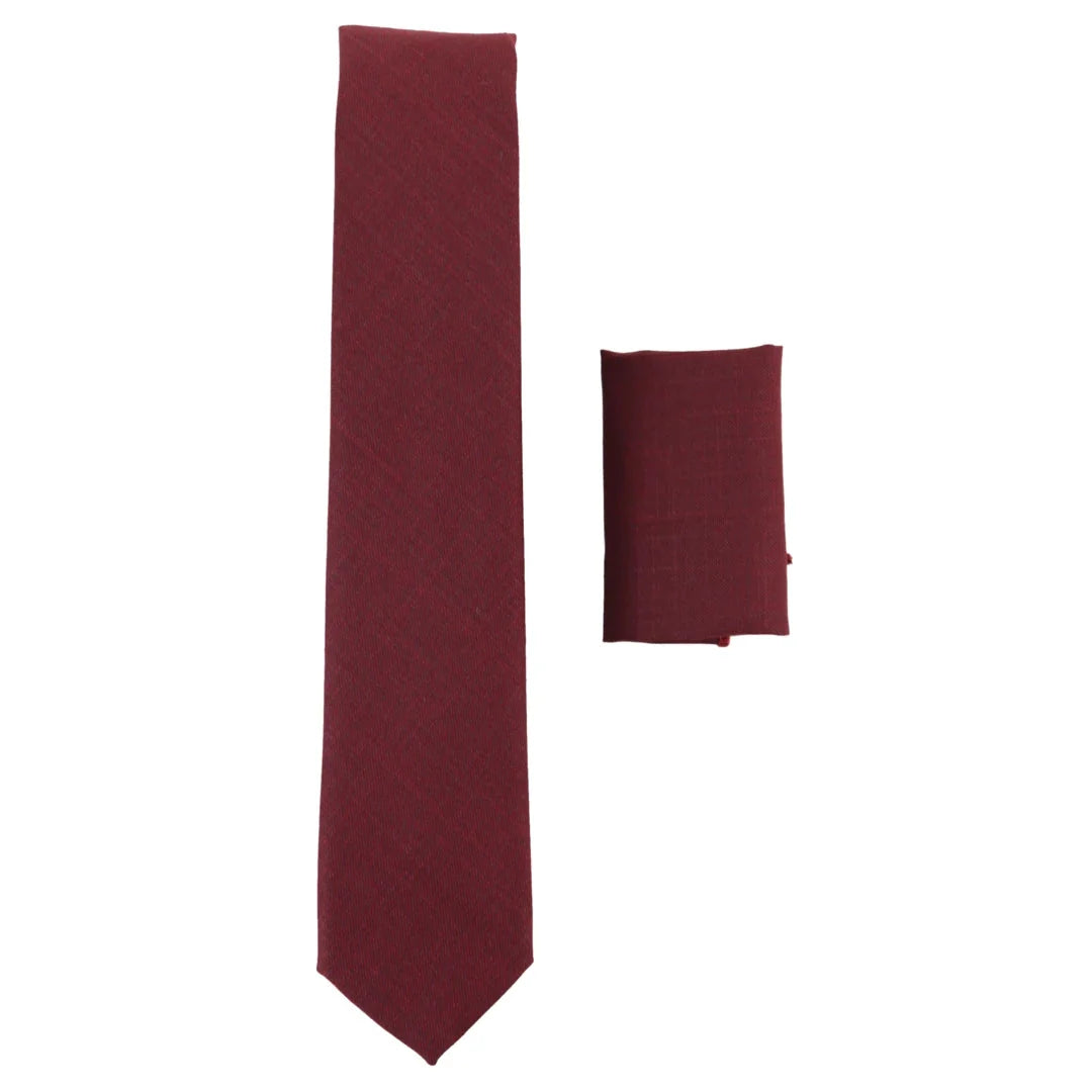 Men's 1920s Peaky Blinders Tie & Hankie Set by TruClothing