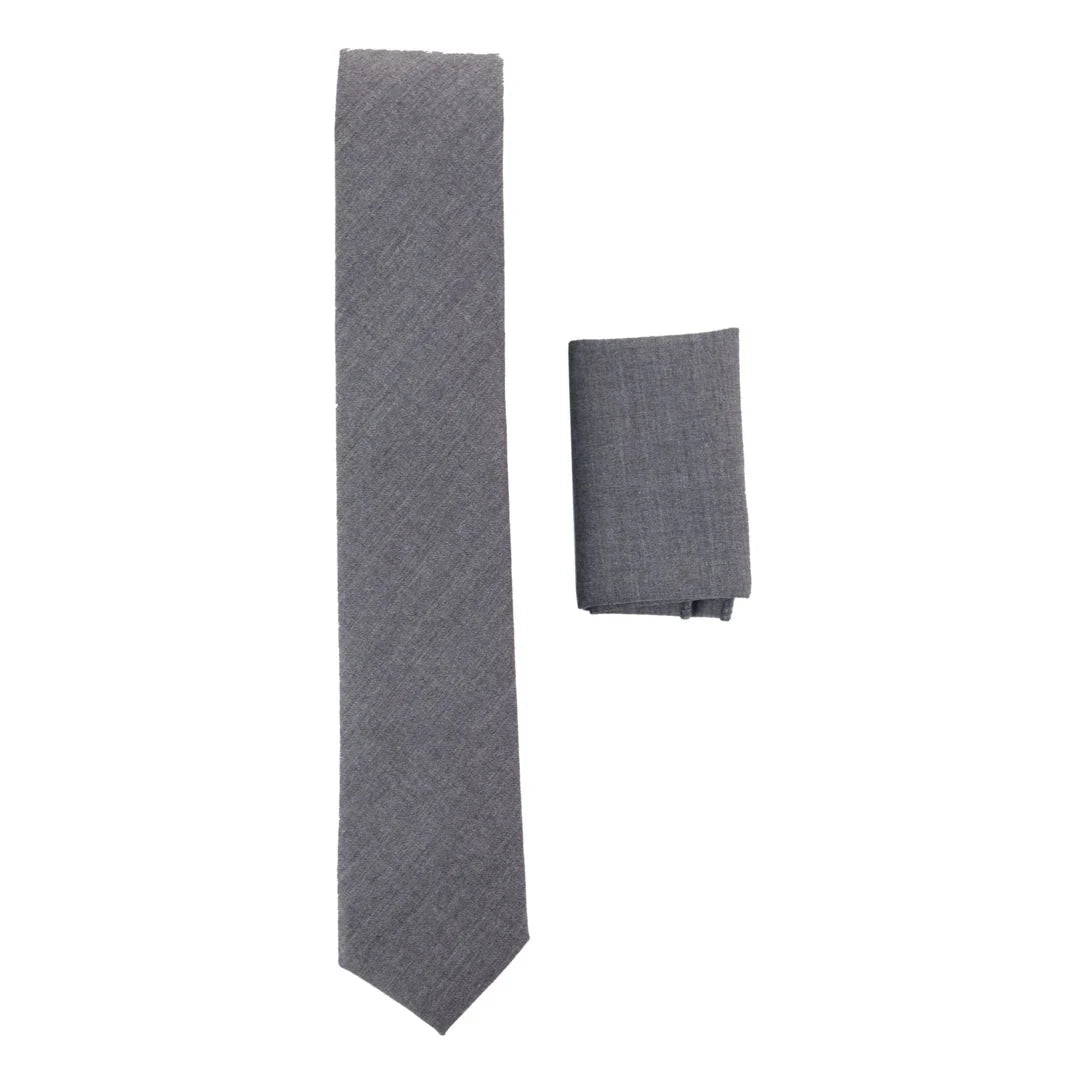 Men's 1920s Peaky Blinders Tie & Hankie Set by TruClothing