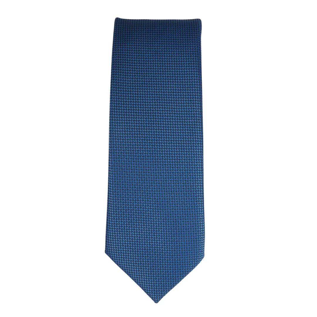 Men's Formal Solid Necktie & Pocket Square Set by TruClothing