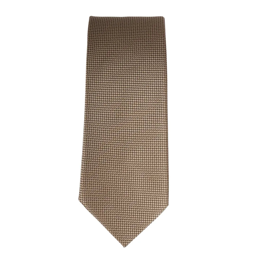 Men's Formal Solid Necktie & Pocket Square Set by TruClothing