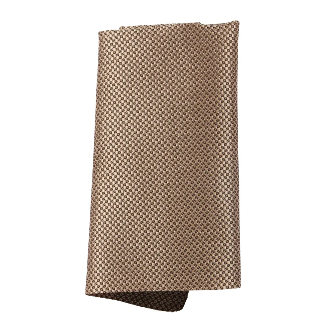 Men's Formal Solid Necktie & Pocket Square Set by TruClothing