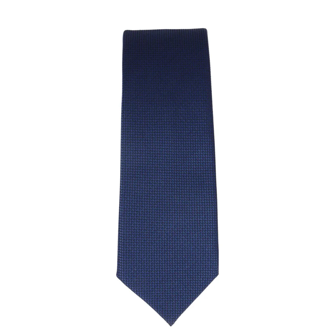 Men's Formal Solid Necktie & Pocket Square Set by TruClothing