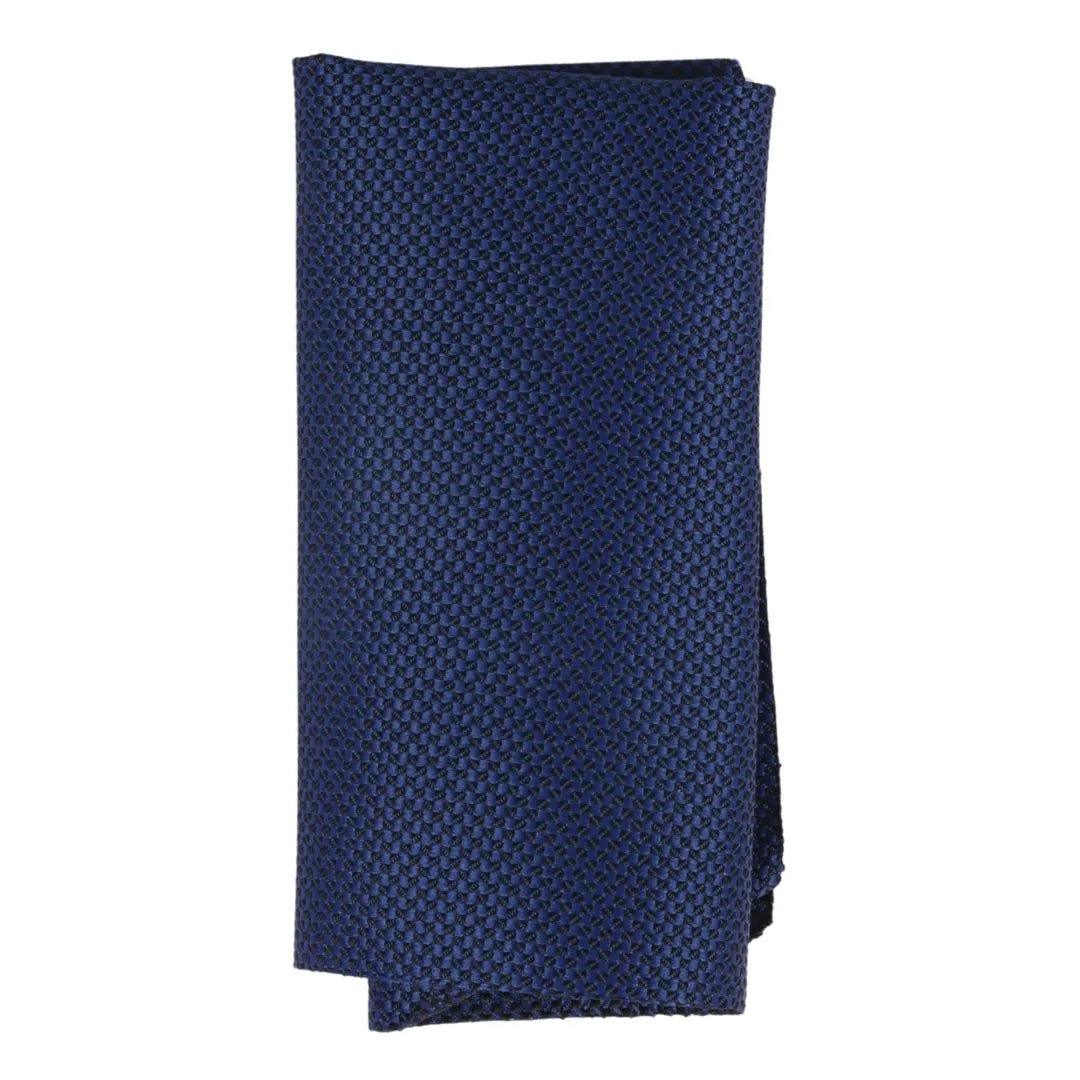 Men's Formal Solid Necktie & Pocket Square Set by TruClothing