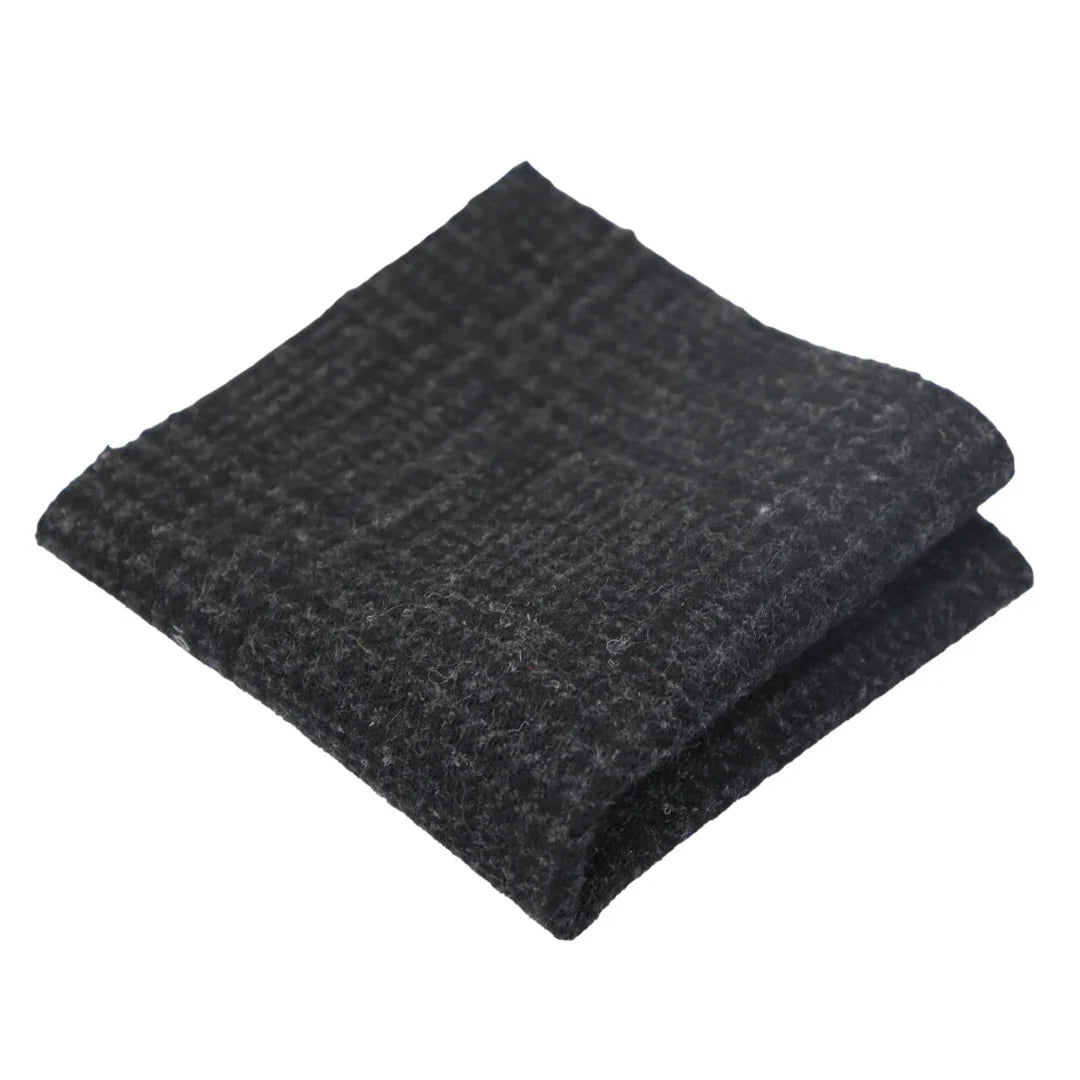 Men's Tweed Herringbone Tie & Pocket Square Set by TruClothing