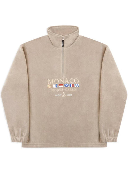 Monaco Vintage Fleece – Beige - Bascora
