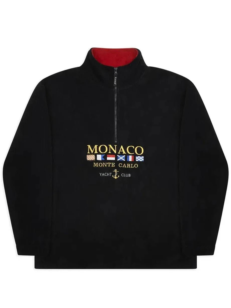 Monaco Vintage Fleece – Black - Bascora