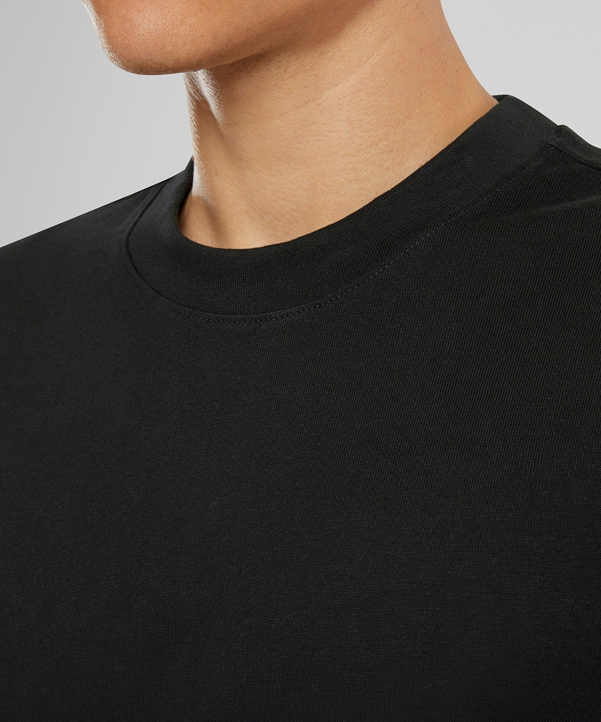 Camiseta extragrande orgánica de gran gramaje para hombre