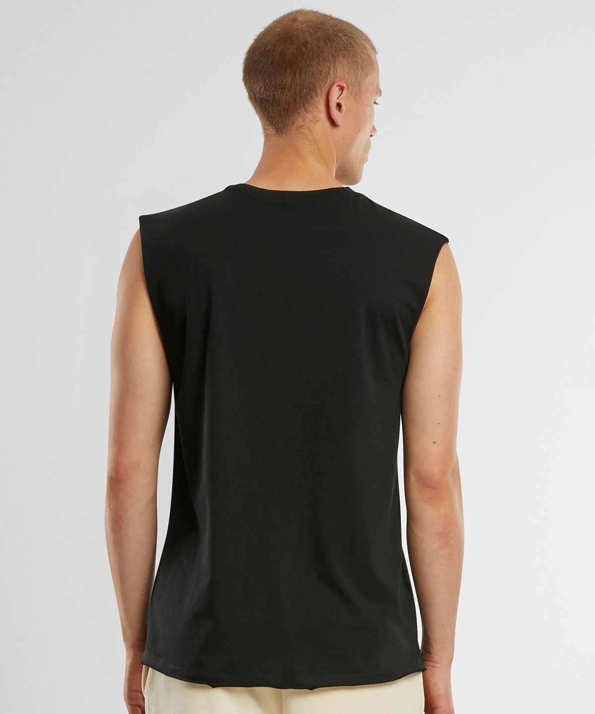 Camiseta sin mangas orgánica: Hombre