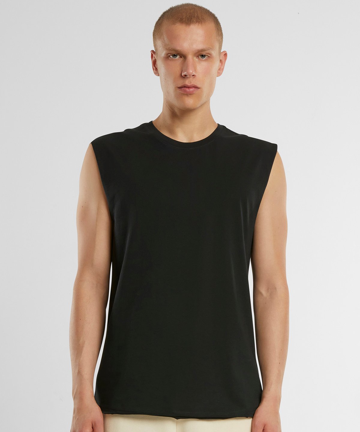 Camiseta sin mangas orgánica: Hombre