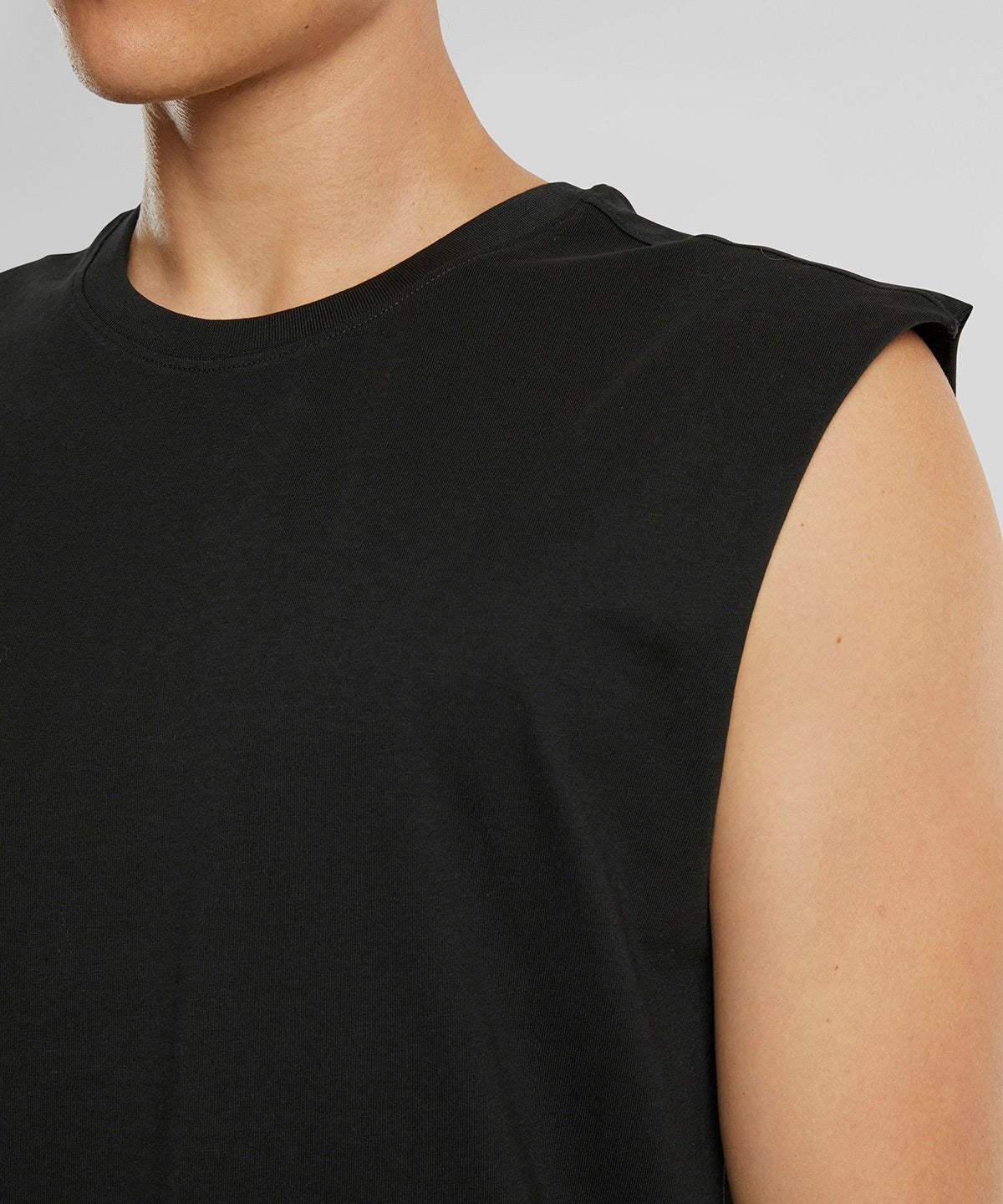 Camiseta sin mangas orgánica: Hombre