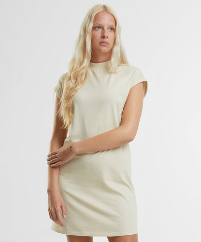 Vestido camiseta de manga caída orgánico — Mujer