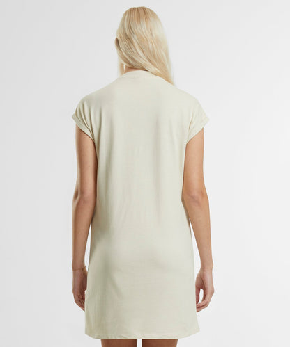 Vestido camiseta de manga caída orgánico — Mujer