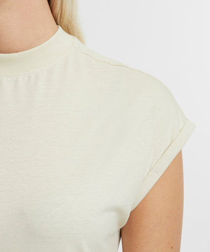 Vestido camiseta de manga caída orgánico — Mujer