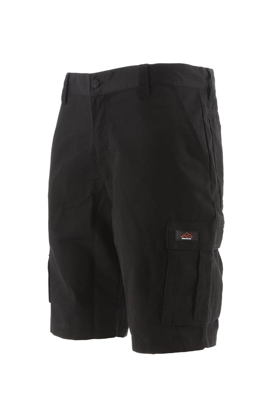North Peak Axis Black Cargo Short - Bascora