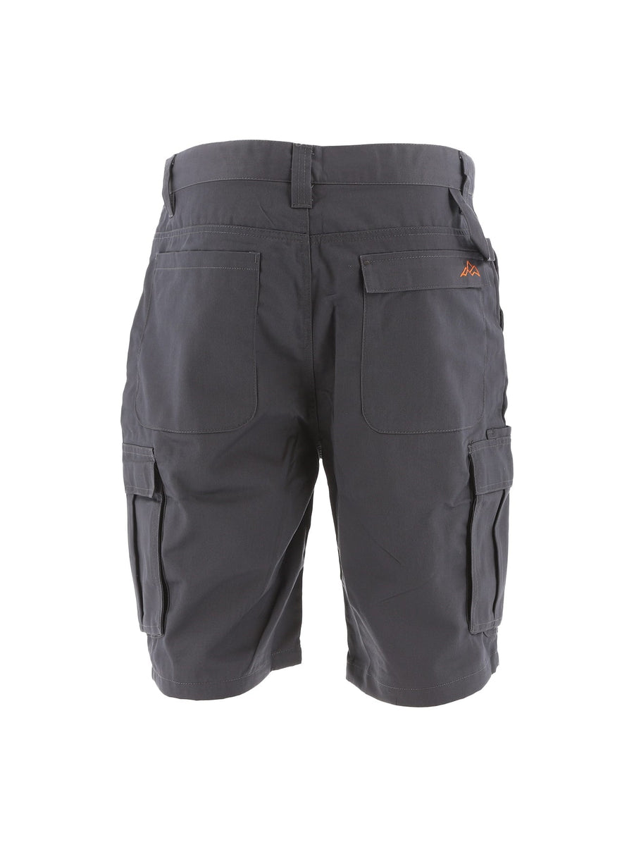 North Peak Axis Grey Cargo Short - Bascora