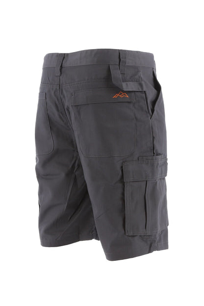 North Peak Axis Grey Cargo Short - Bascora