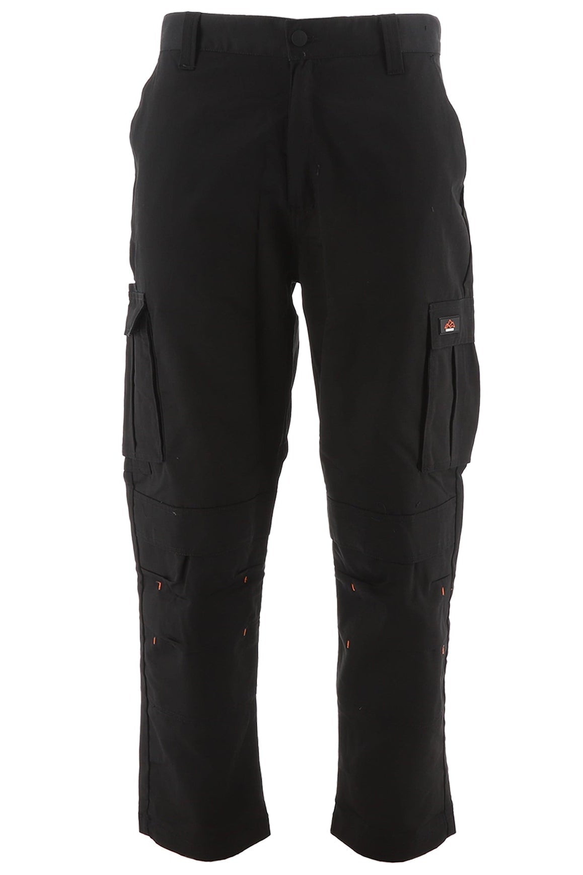 North Peak Workwear Vector Black Cargo Trousers - Bascora
