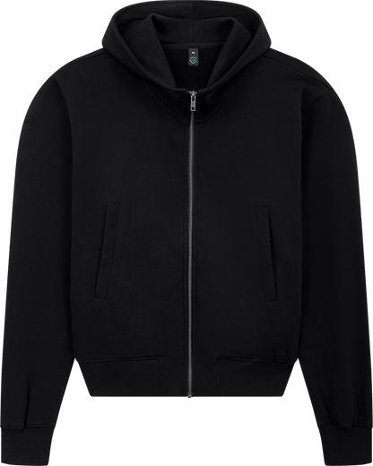 Organic Bomber Jacket Hoodie – Unisex - Bascora