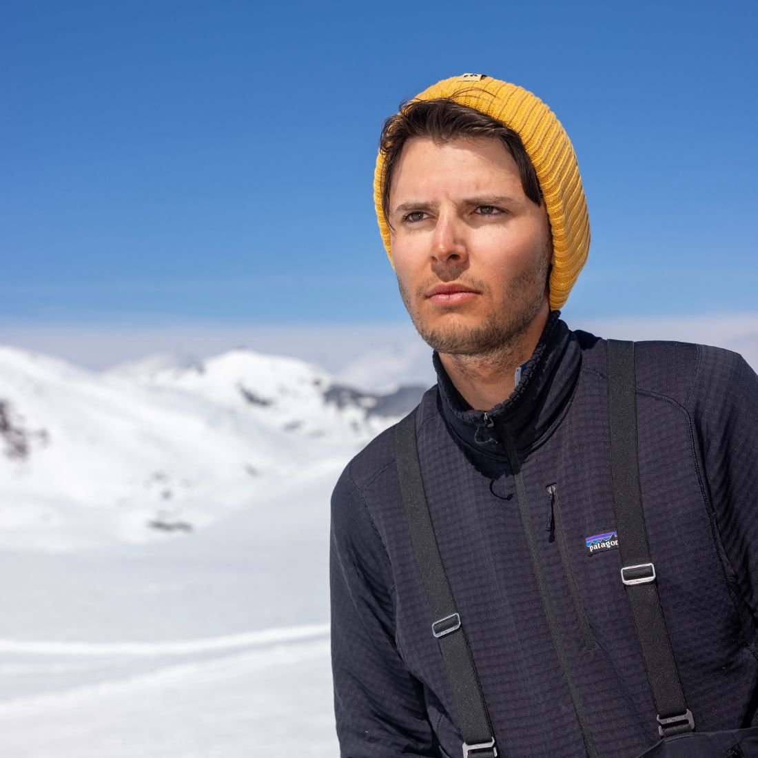 Organic Cotton Beanie – Mustard - Bascora