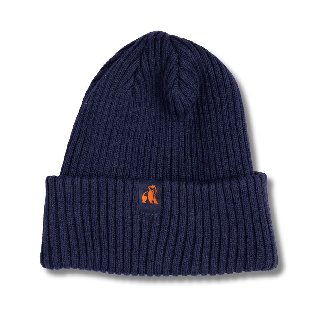 Organic Cotton Beanie – Navy - Bascora