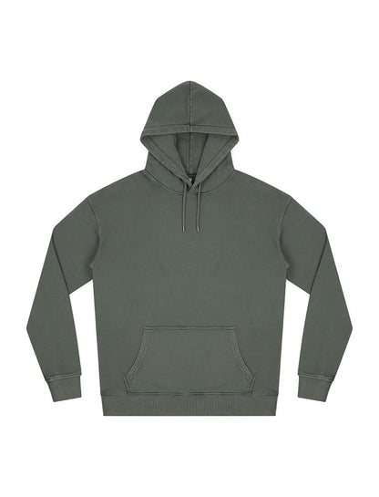 Organic Cotton Faded Hoodie: Unisex - Bascora