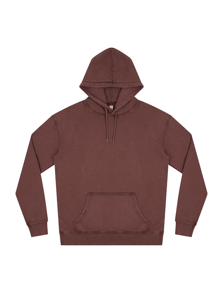 Organic Cotton Faded Hoodie: Unisex - Bascora