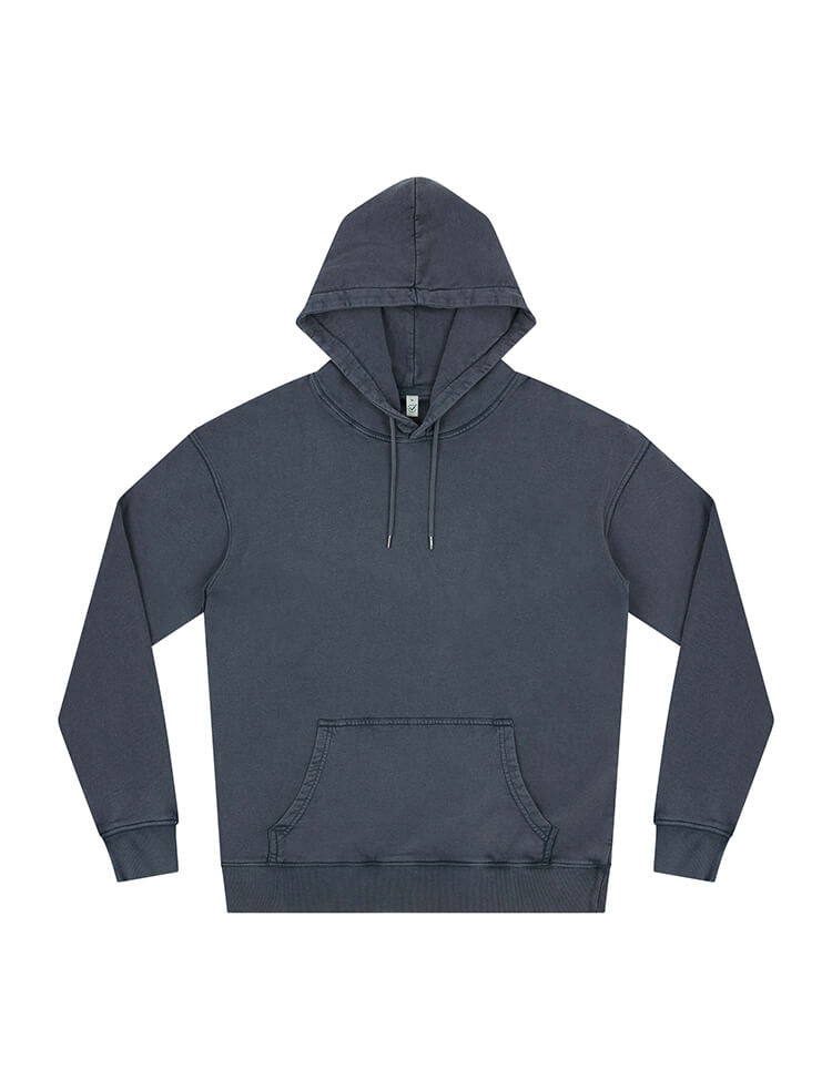 Organic Cotton Faded Hoodie: Unisex - Bascora