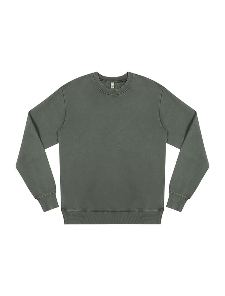 Organic Cotton Faded Sweatshirt - Bascora