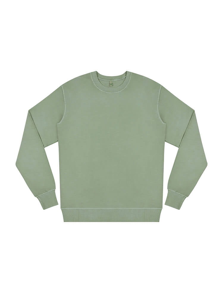 Organic Cotton Faded Sweatshirt - Bascora