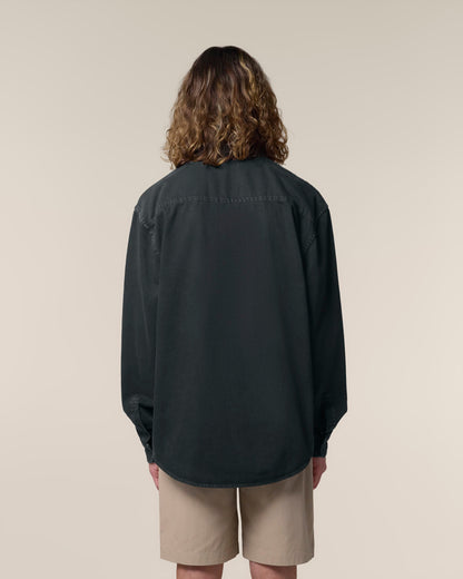 Organic Cotton Heavy Relaxed Shirt – Unisex - Bascora