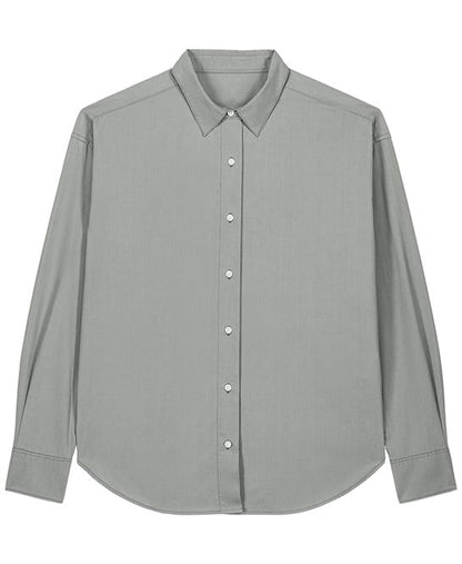 Organic Cotton Heavy Relaxed Shirt – Unisex - Bascora