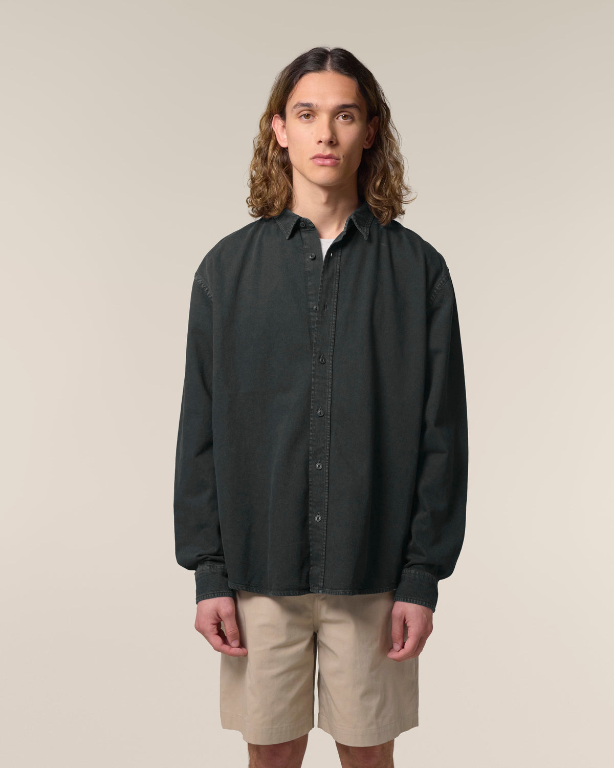 Organic Cotton Heavy Relaxed Shirt – Unisex - Bascora