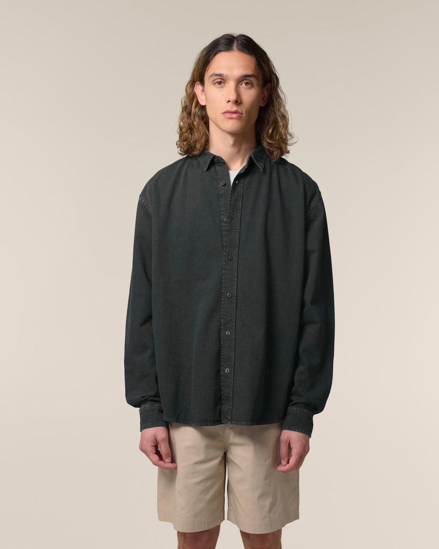 Organic Cotton Heavy Relaxed Shirt – Unisex - Bascora