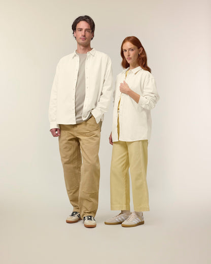 Organic Cotton Heavy Relaxed Shirt – Unisex - Bascora