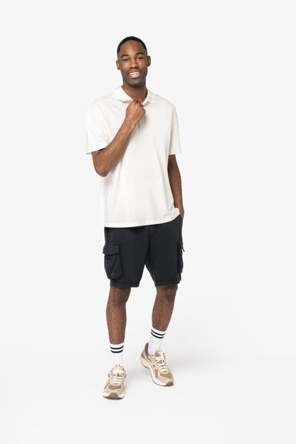 Organic Drop Shoulder Polo Shirt – Men's - Bascora