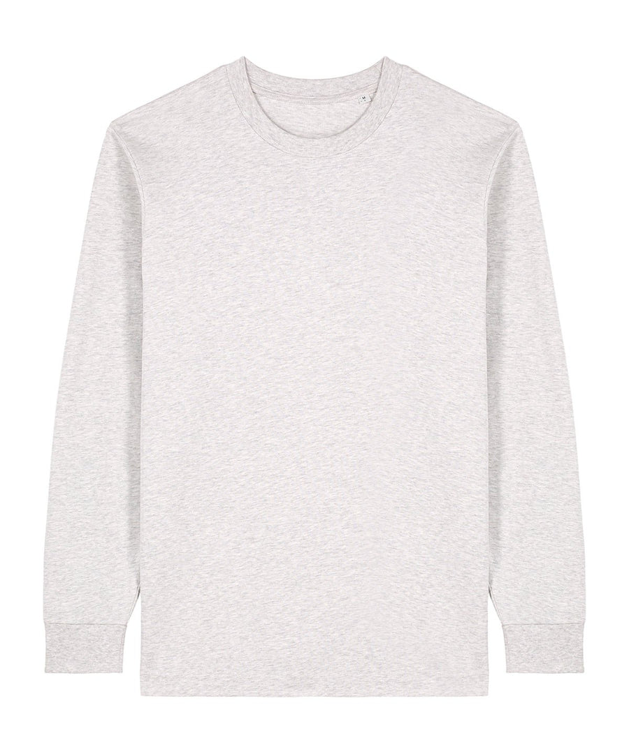 Organic Heavyweight Relaxed Long Sleeve T-shirt: Unisex - Bascora