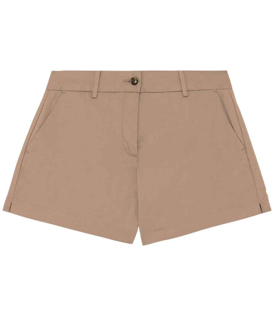 Organic Ladies Chino Shorts - Bascora